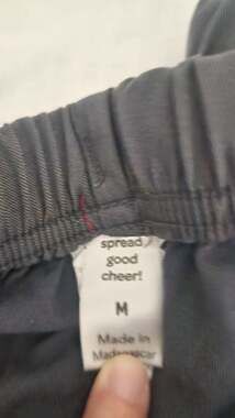 WonderWink‎ Spread Good Cheer Scrub Pants Dark Gray Medium